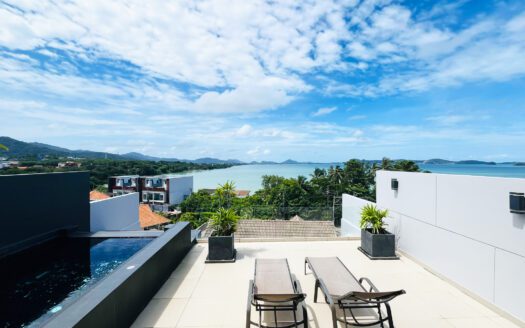 Seaview 3 bedrooms villa in Rawai