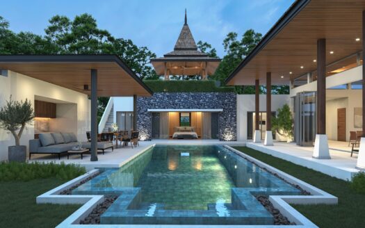 Tropical Balinese 4 bedrooms Pool Villa in Pru Jampa