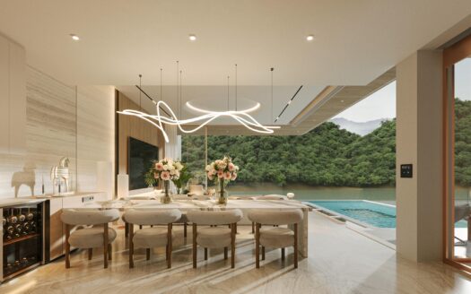 Lakeview Luxury Pool Villa 4-5 bedrooms in Chalong