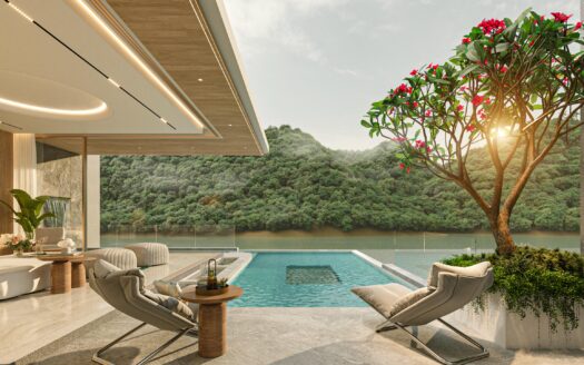 Lakeview Luxury Pool Villa 4-5 bedrooms in Chalong