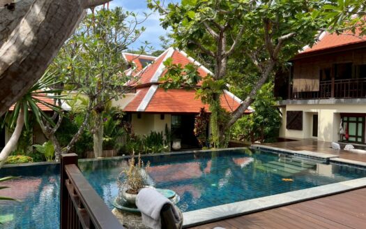 Tropical Balinese 4 Bedrooms Traditional Pool Villa – Naiharn