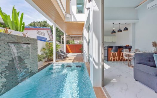 Modern Pool Villa 3 bedrooms for rent in Rawai