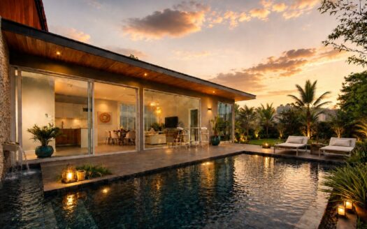 Tropical Modern 3 Bedroom Pool Villa in Mai Khao